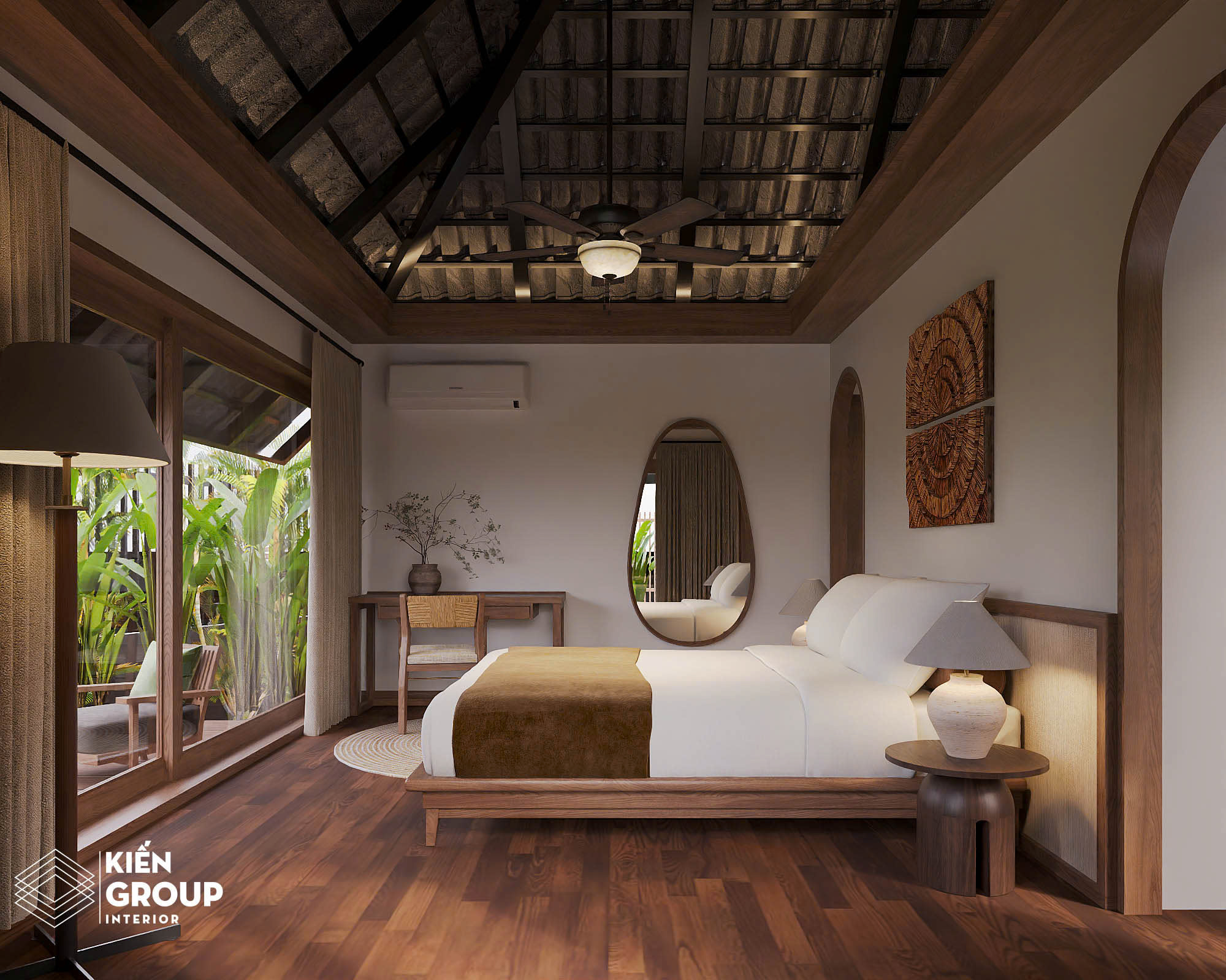 [HN] KIẾN TRÚC & NỘI THẤT NHÀ VƯỜN BA VÌ | HÀ NỘI